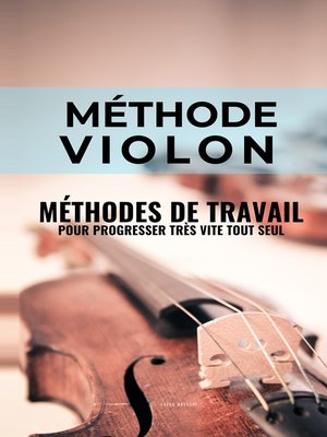 cover image of Méthode violon